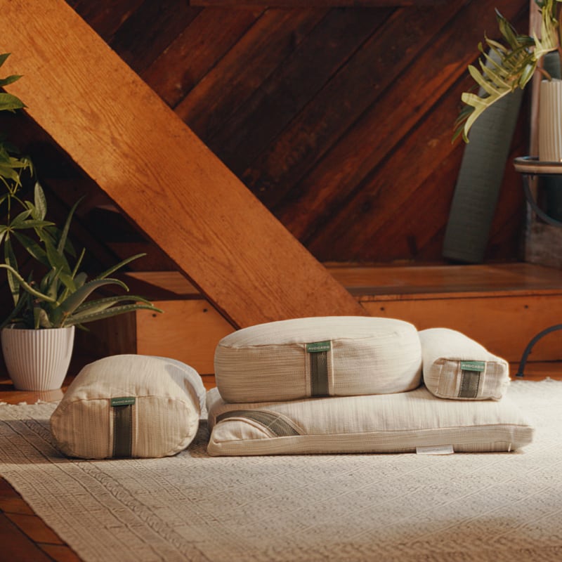 Avocado Green Mattress Yoga Meditation Pillow - Thumbnail 2