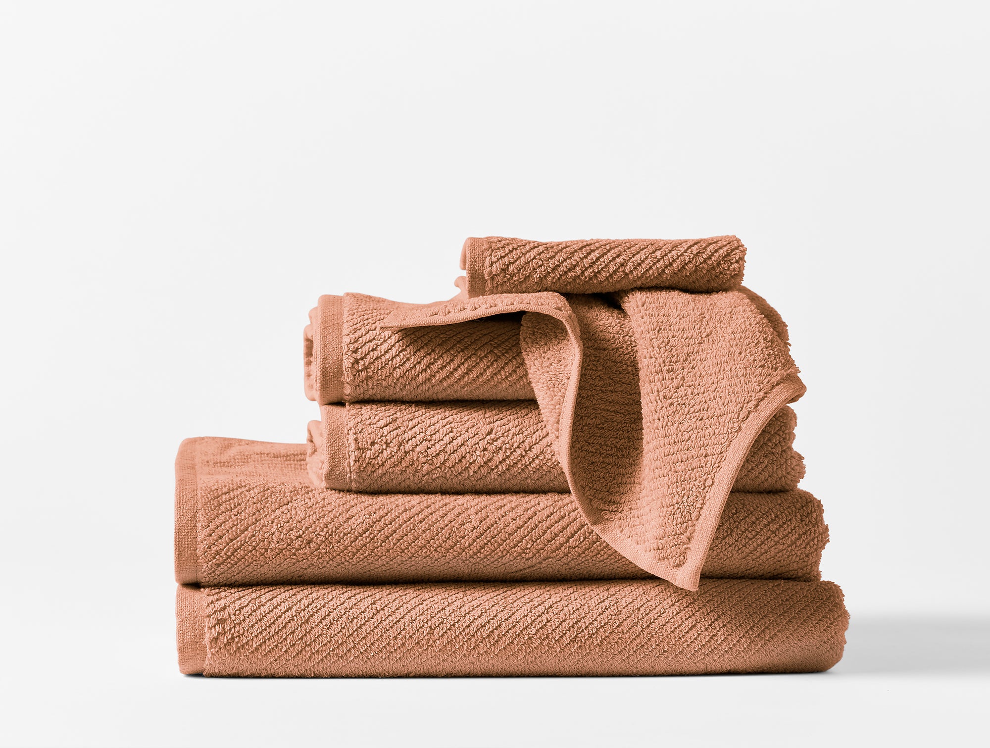 Coyuchi Organic Air Weight Towel 6 Piece Set - Natural