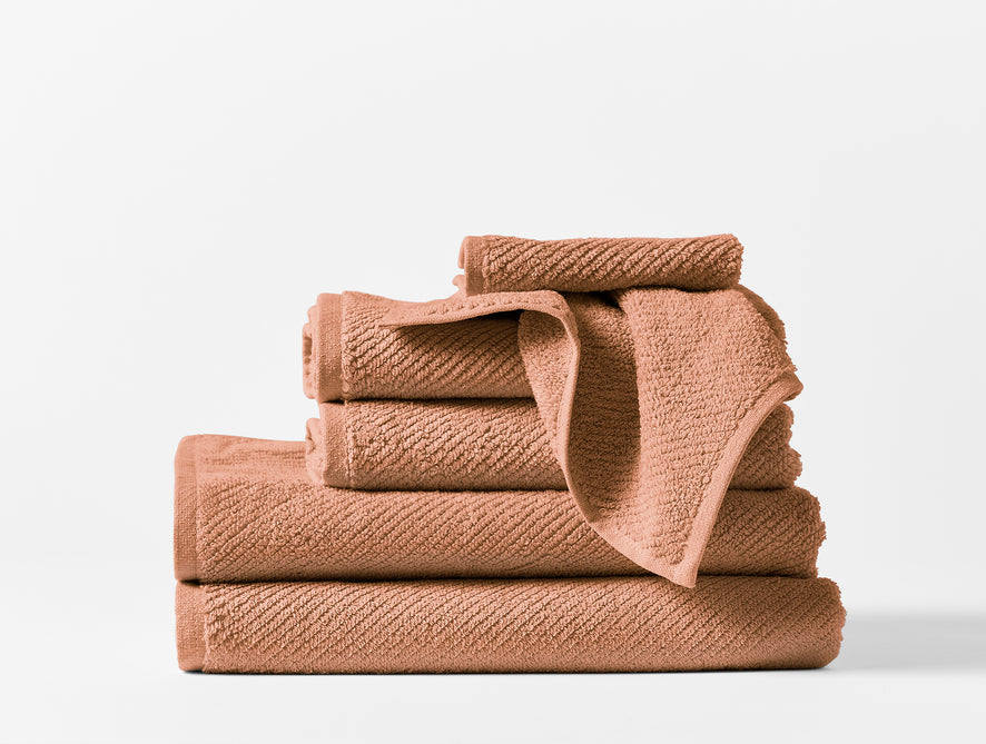  Tan Bath Towels Set of 6 for Bathroom, Bath Towels and