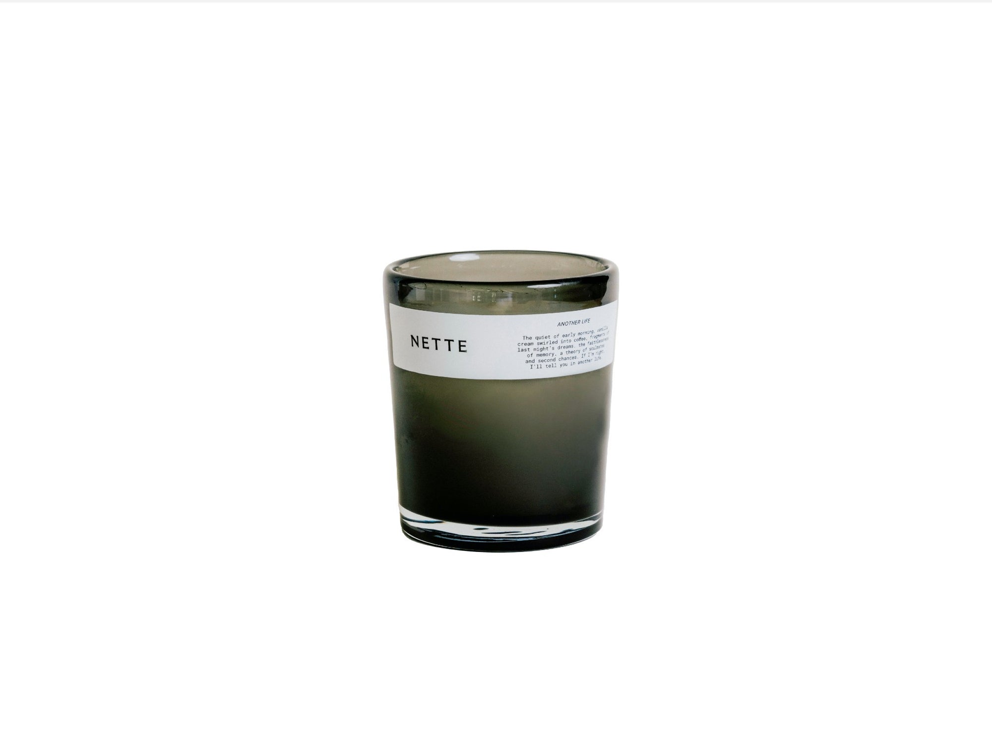 Nette Another Life Glass Candle 10 oz. - Coyuchi 