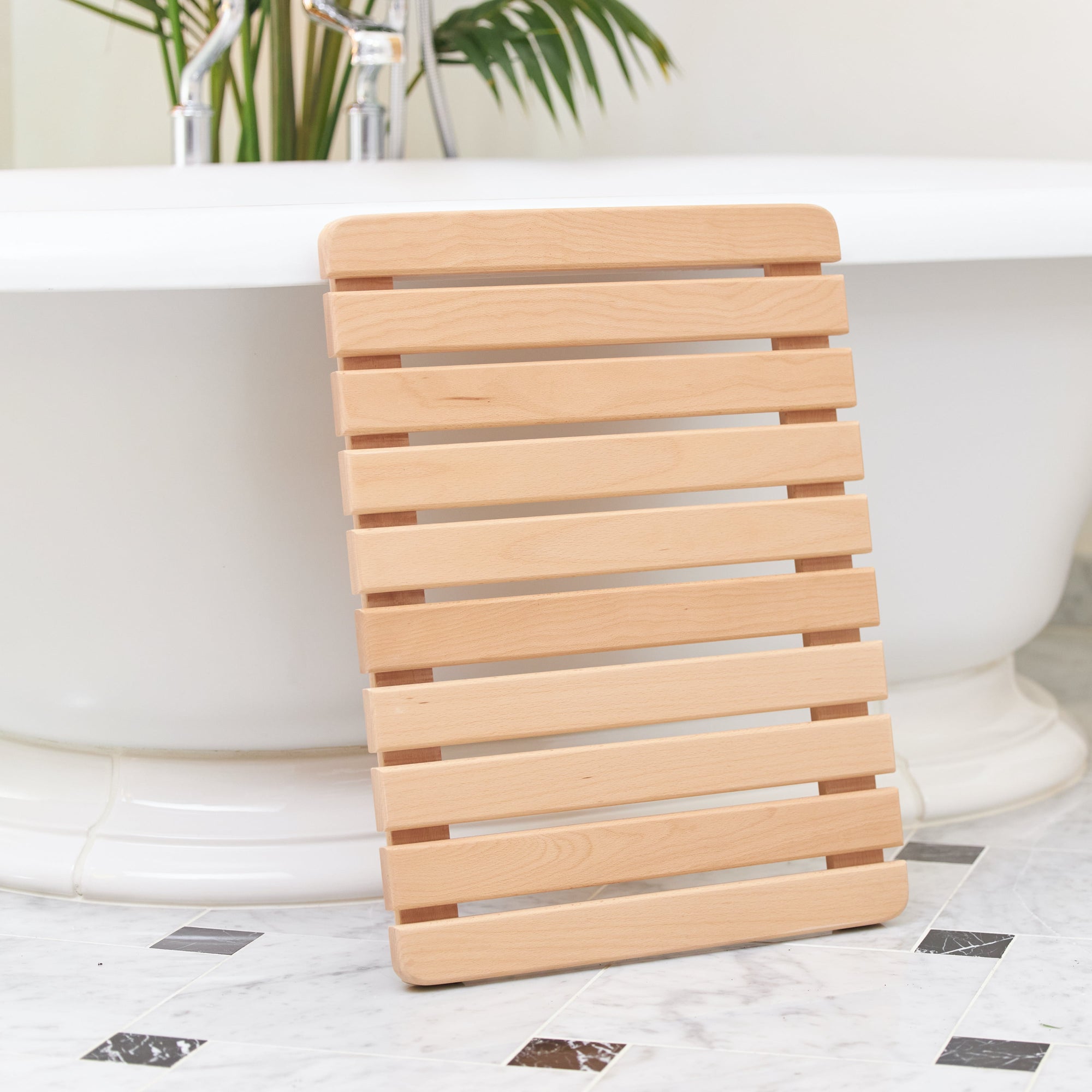 Avocado Wooden Bath Mat