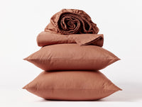 Organic Crinkled Percale™ Sheet Sets 