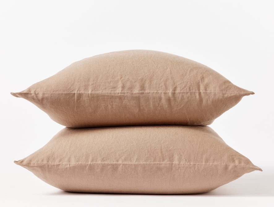 Organic Relaxed Linen Pillowcases | Doe