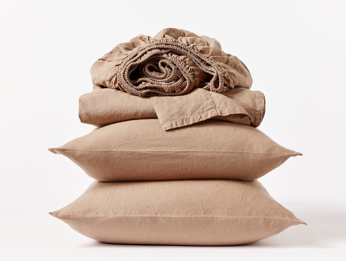 Organic Relaxed Linen Sheet Set - Renewed