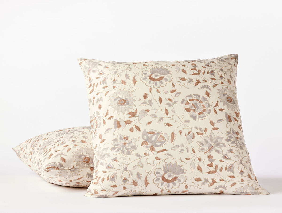 Coyuchi + Rejuvenation Flora Organic Print Sham - Renewed
