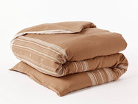Coyuchi + Rejuvenation Inyo Organic Dobby Duvet Cover - Renewed