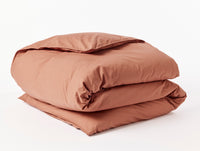 Organic Crinkled Percale™ Duvet Cover 