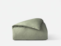 Organic Crinkled Percale™ Duvet Cover