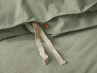 Organic Crinkled Percale™ Duvet Cover