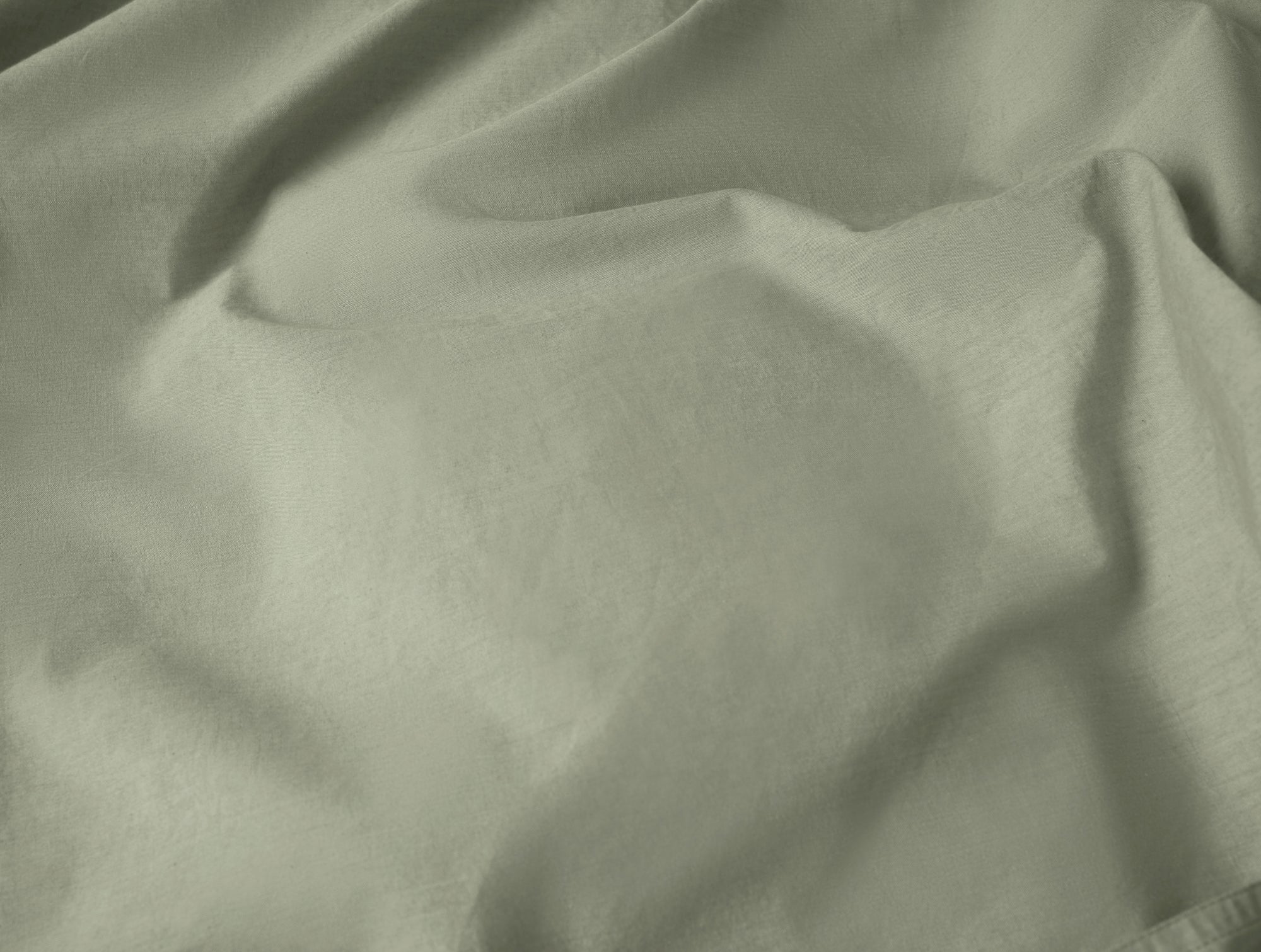 Organic Crinkled Percale™ Duvet Cover