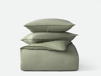 Organic Crinkled Percale™ Duvet Set