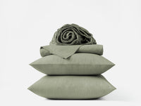 Organic Crinkled Percale™ Sheet Set