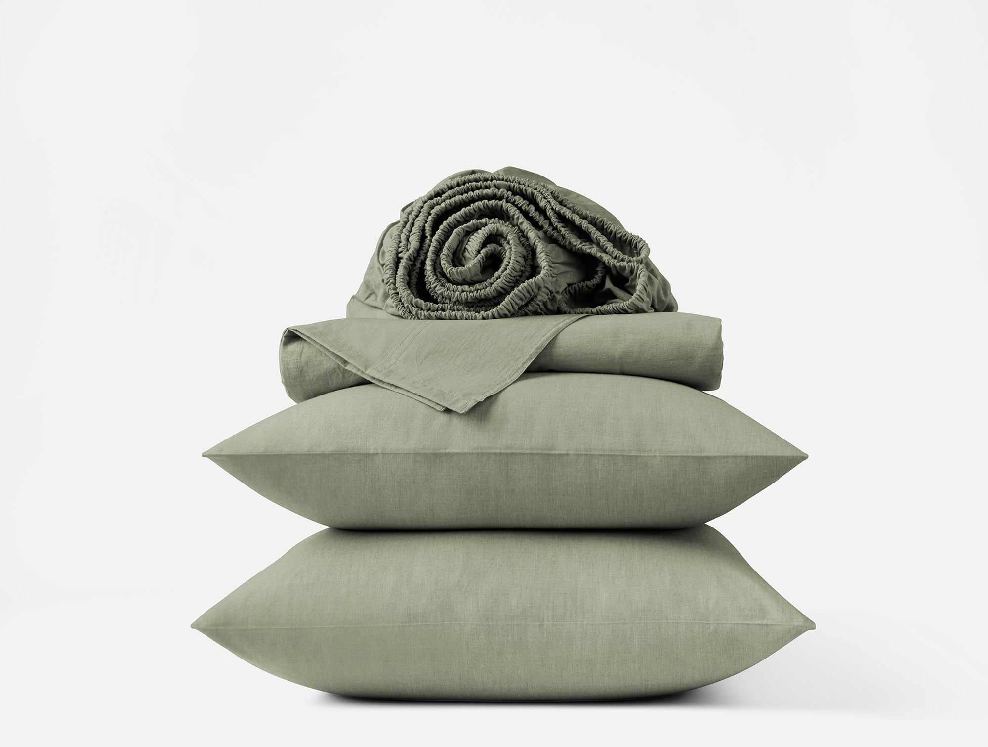 Organic Crinkled Percale™ Sheet Set