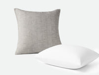 Canyon Organic Decorative Pillow Cover + Pillow Insert Set