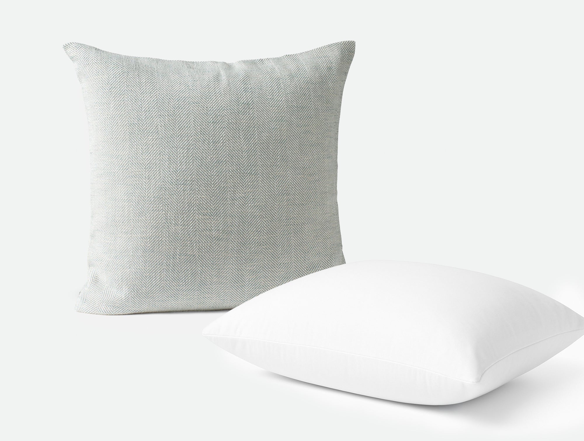 Canyon Organic Decorative Pillow Cover + Pillow Insert Set