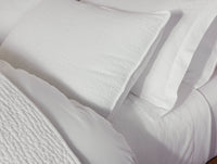 Cascade Organic Matelasse Blanket 