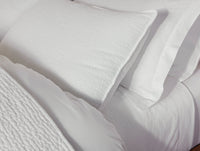 Cascade Organic Matelasse Blanket 