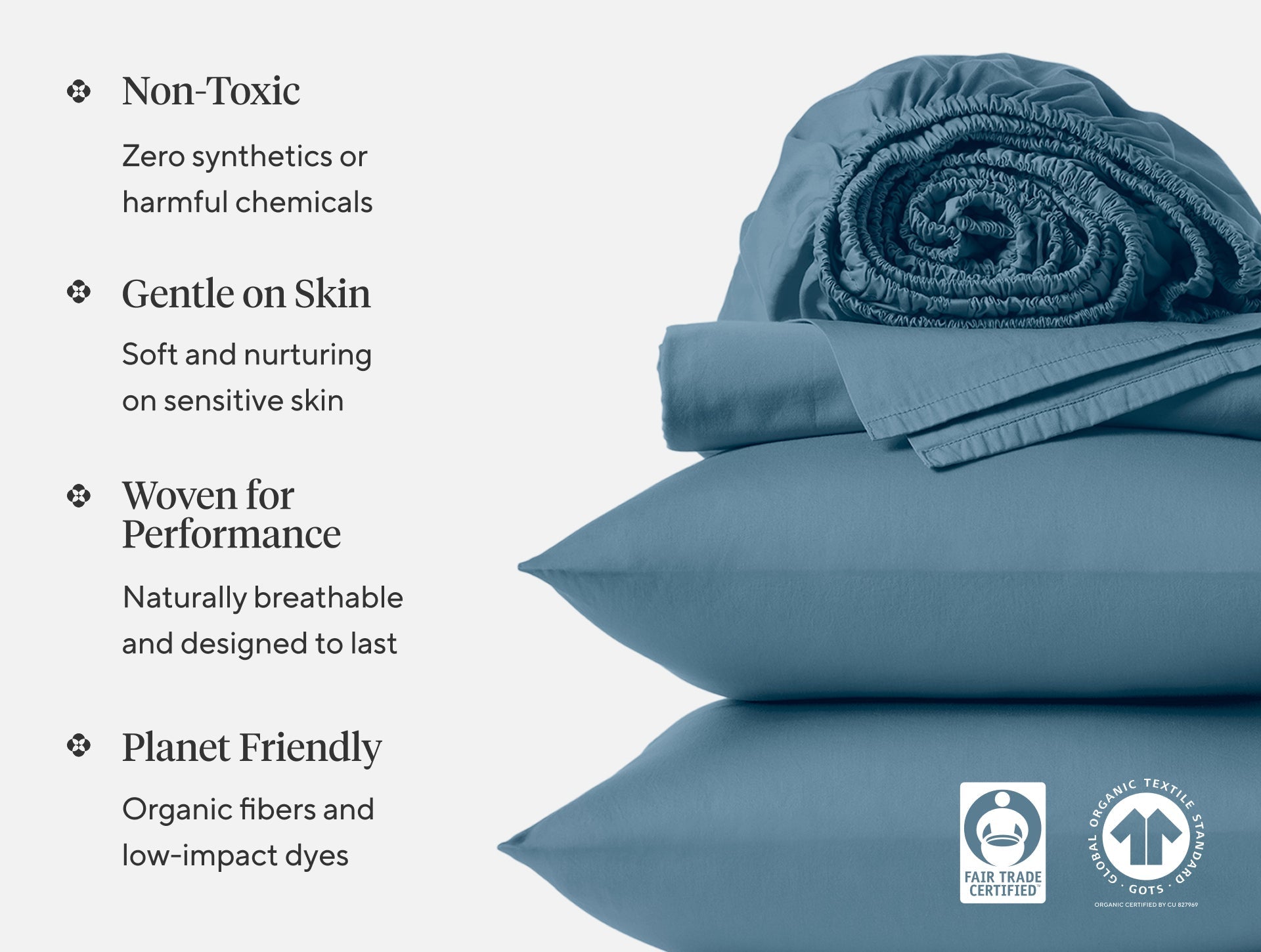 Classic Organic Sateen Sheet Set - Coyuchi 