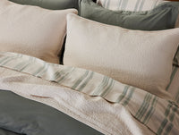 Cascade Organic Matelasse Blanket - Renewed