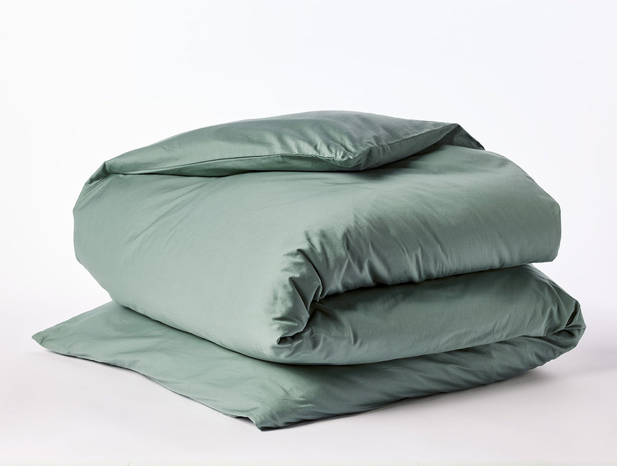 Cloud Soft Organic Sateen Duvet Cover - Renewed