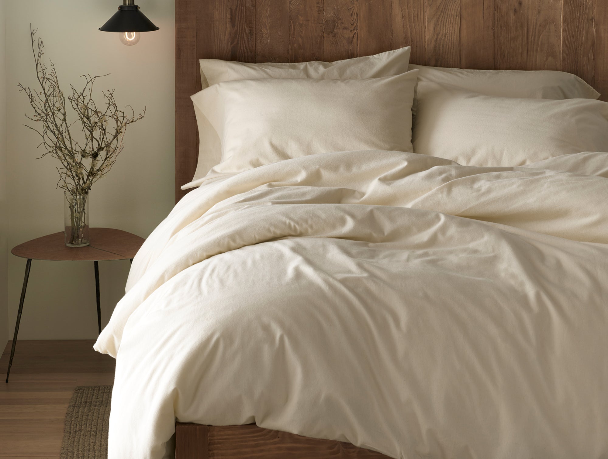 Cloud Brushed™ Organic Flannel Bedding Set in Queen 