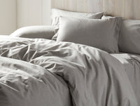 Cloud Brushed™ Organic Flannel Minimalist Set in Queen 