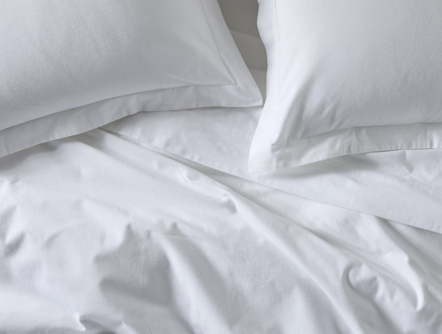 Cloud Brushed™ Flannel Duvet Set | Alpine White