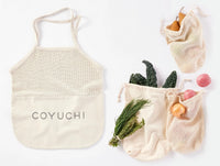 Coyuchi Conserve Organic Product Bags + Tote Set