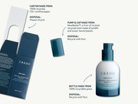Credo True Timeout Vetiver Root + Calming Botanicals Cleanser for Sensitive Skin
