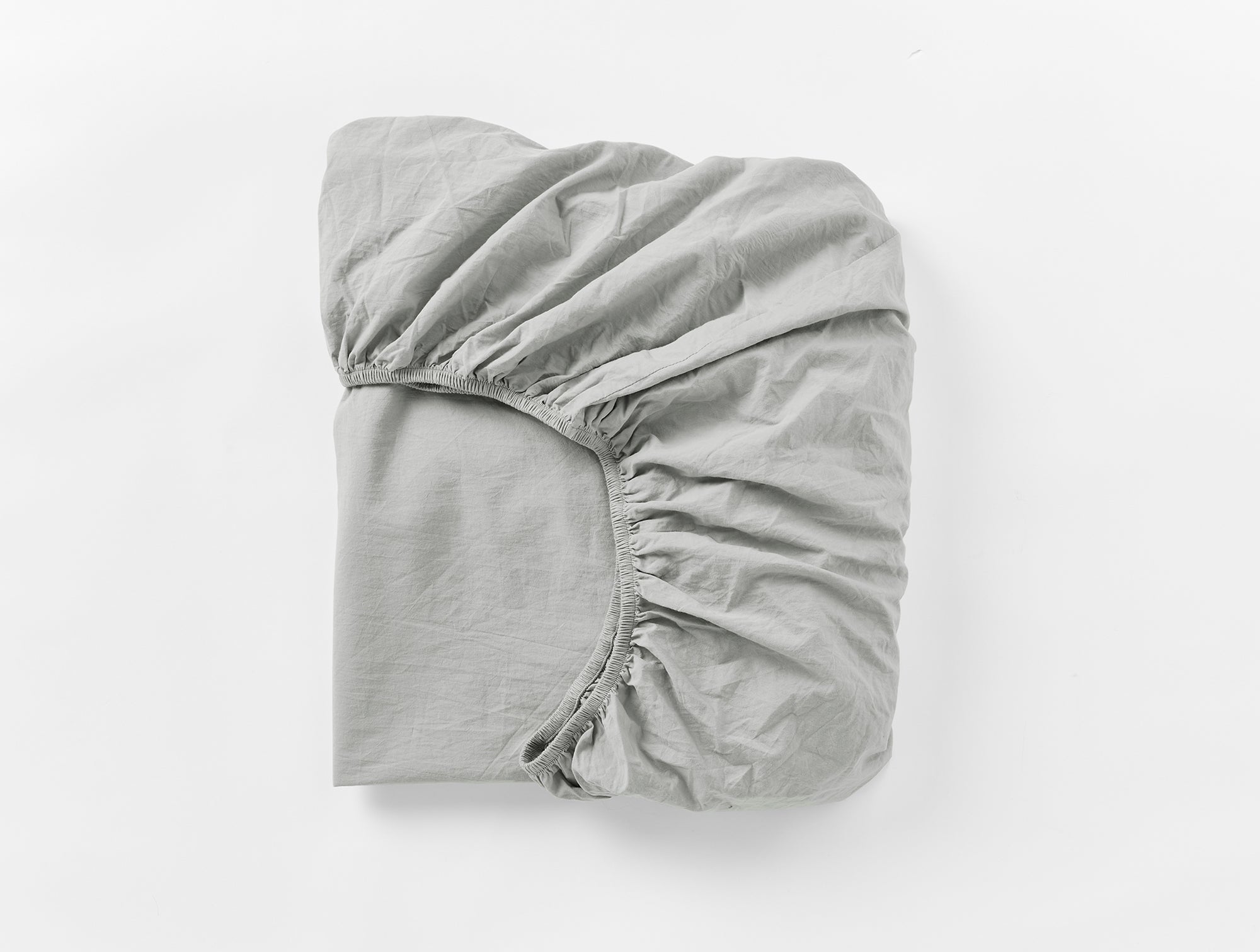 Organic Crinkled Percale™ Fitted Sheet