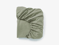 Organic Crinkled Percale™ Fitted Sheet