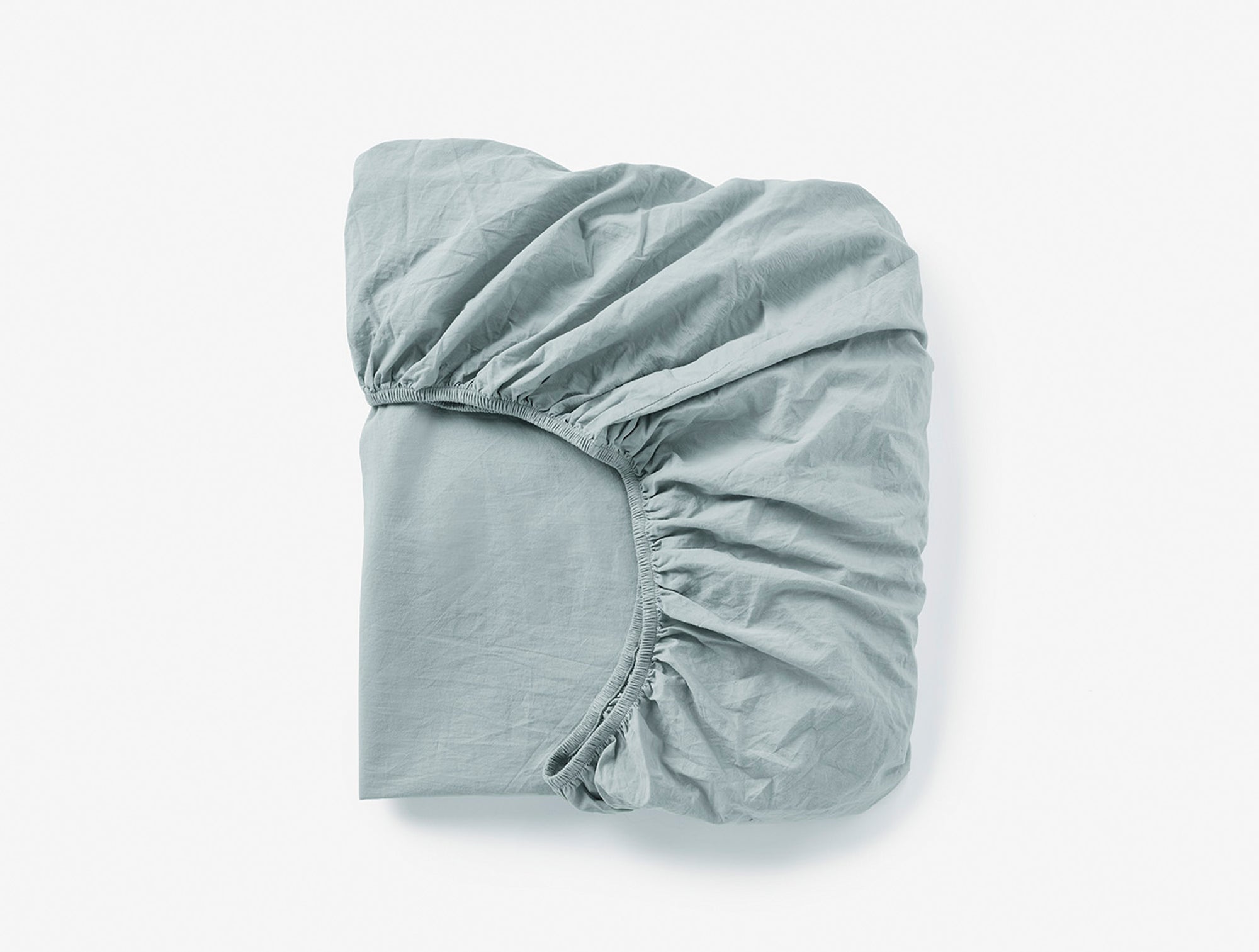 Organic Crinkled Percale™ Fitted Sheets 