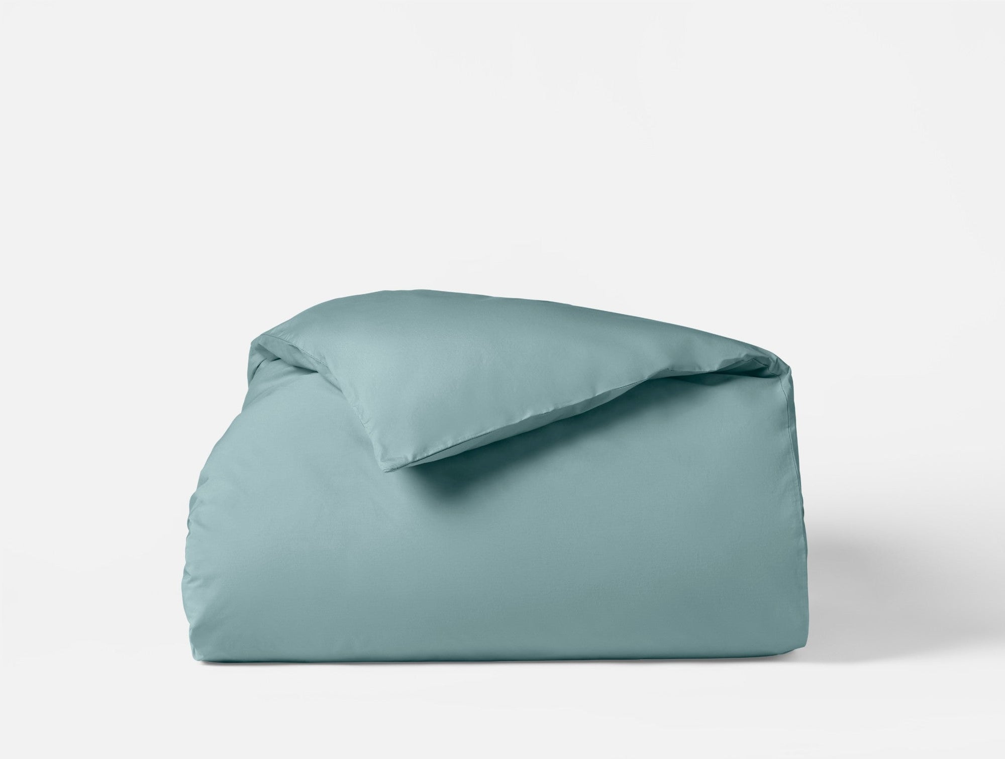 300 Thread Count Organic Percale Duvet Cover 