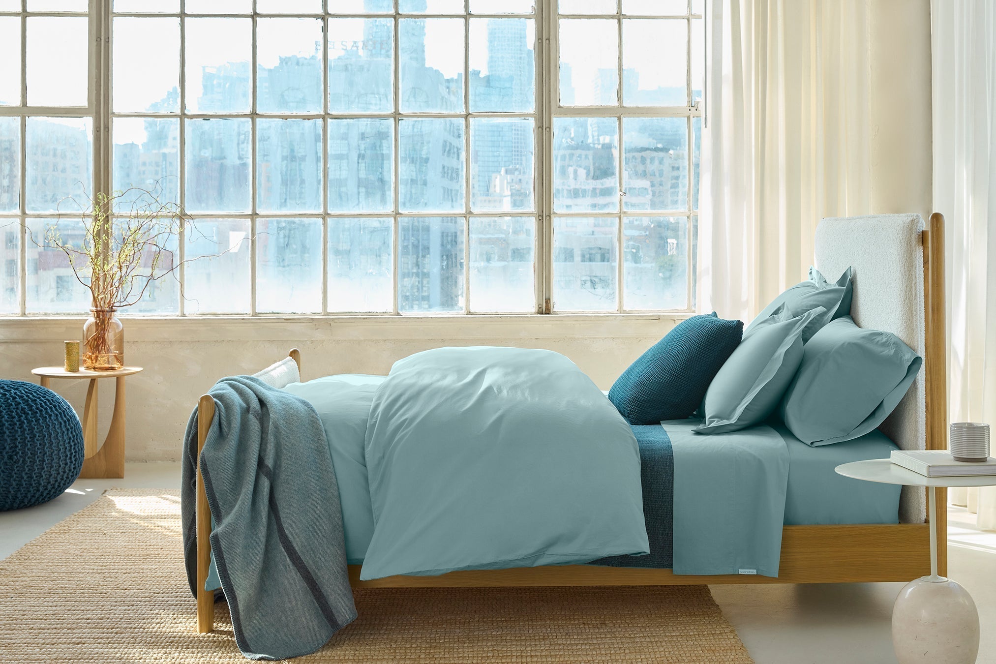 Coyuchi Organic Percale Pillowcases - Thumbnail 2