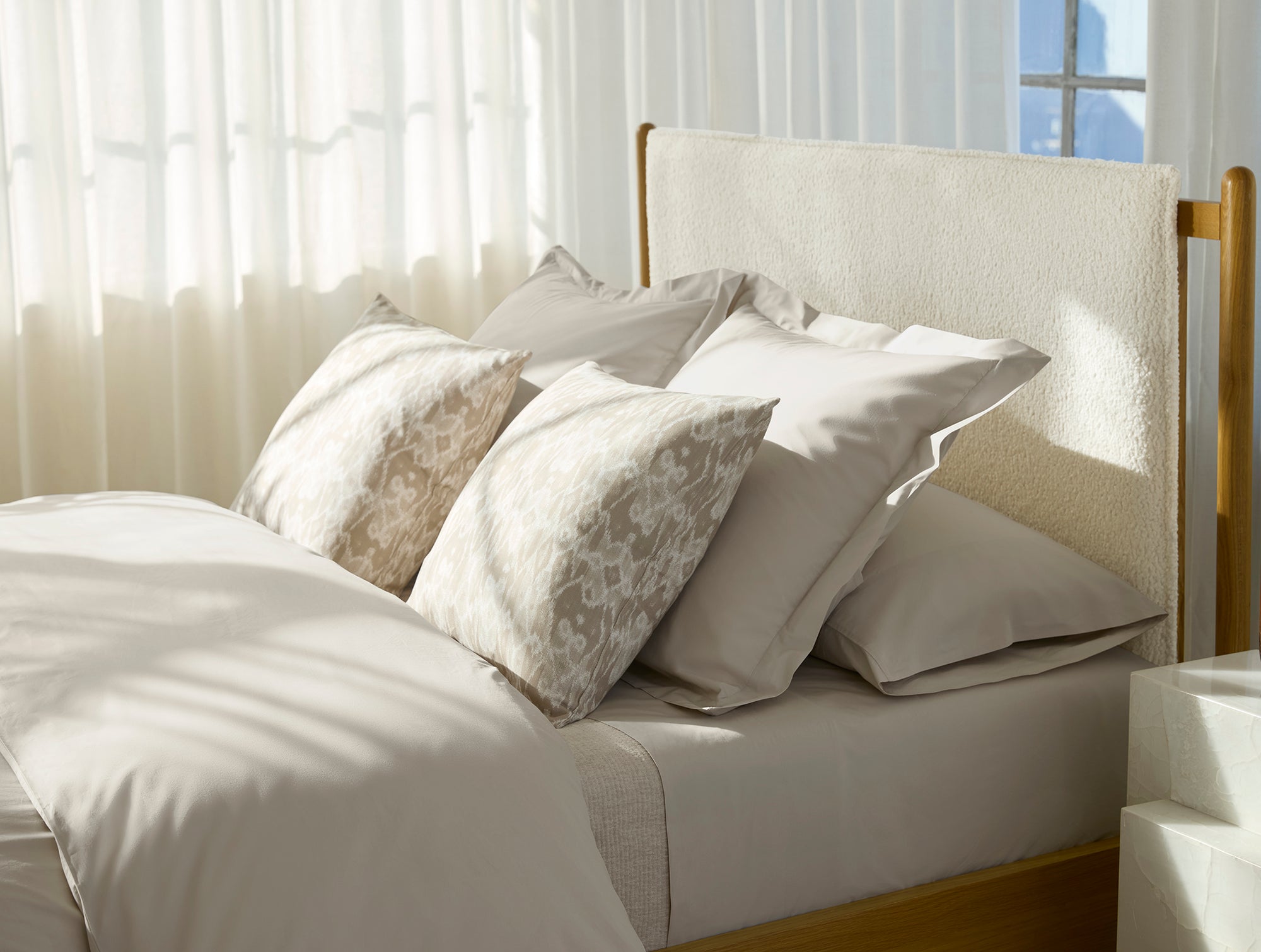 Refined Organic Percale Duvet Cover