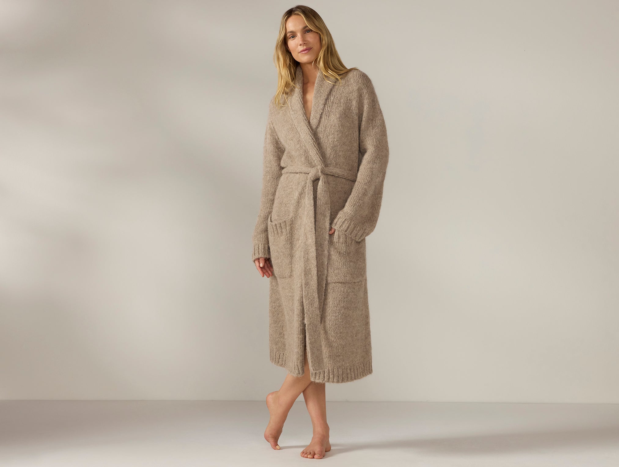 Women's Andes Suri Alpaca Knit Robe – Coyuchi
