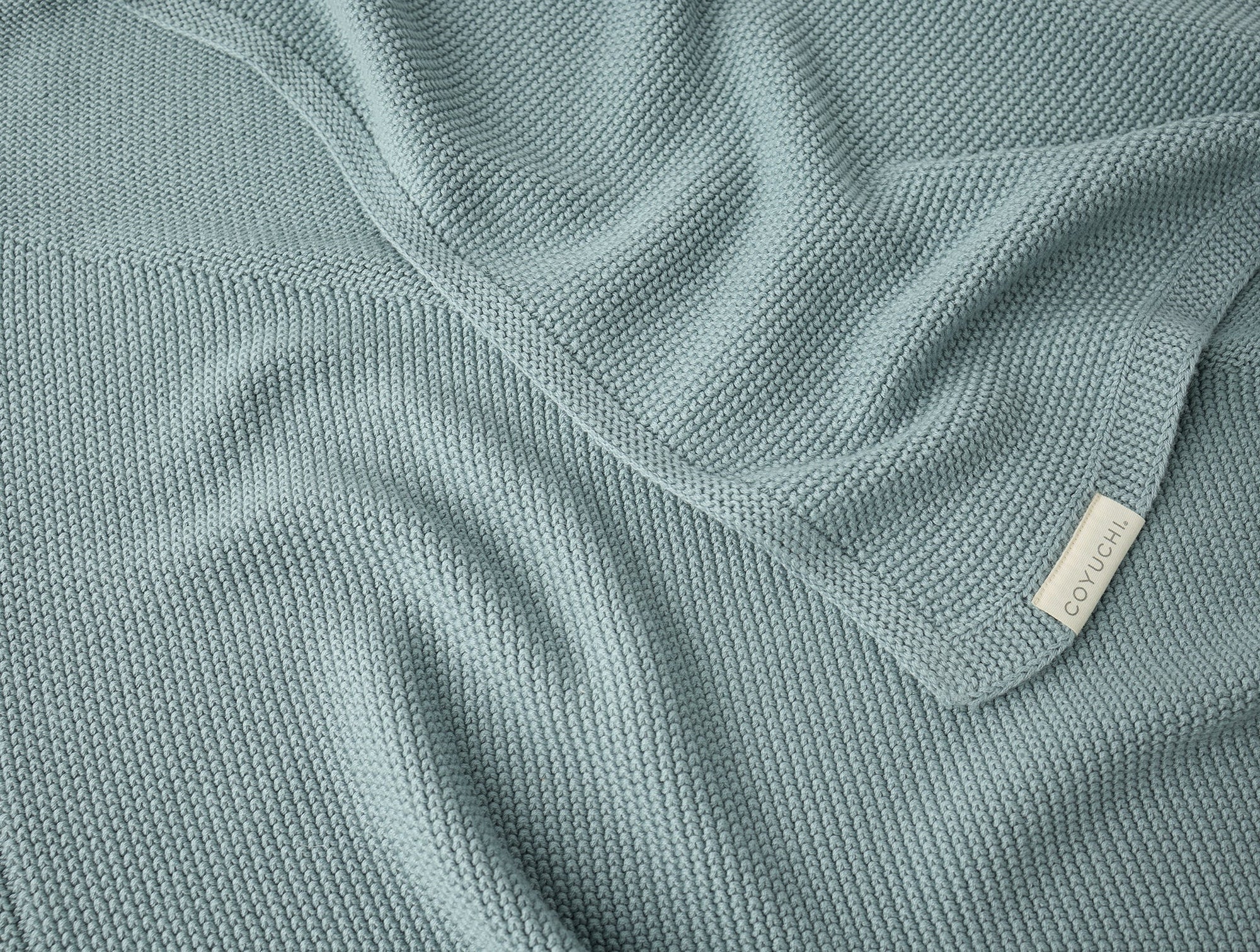 Arroyo Organic Knit Baby Blanket - Coyuchi 