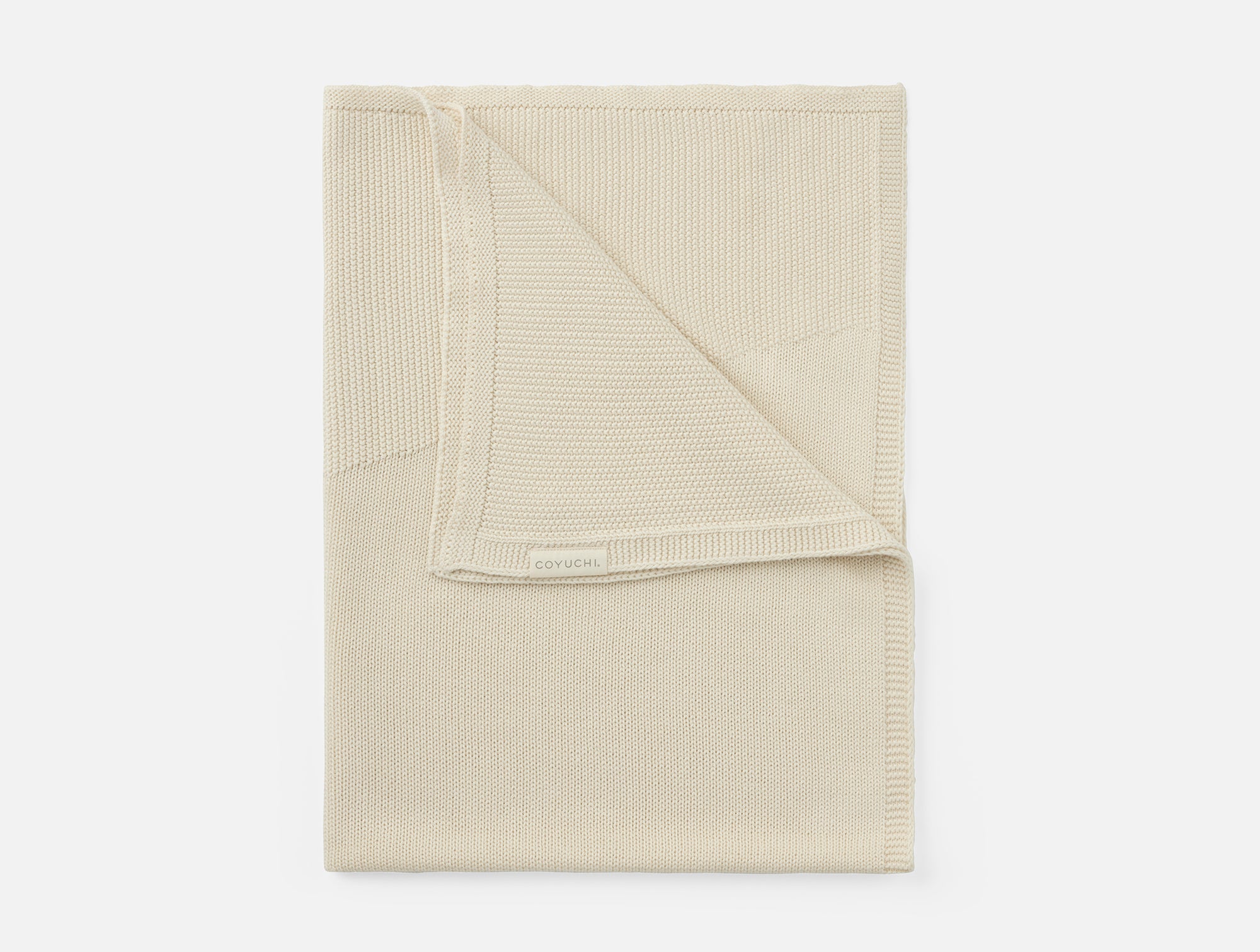 Arroyo Organic Knit Baby Blanket - Coyuchi 
