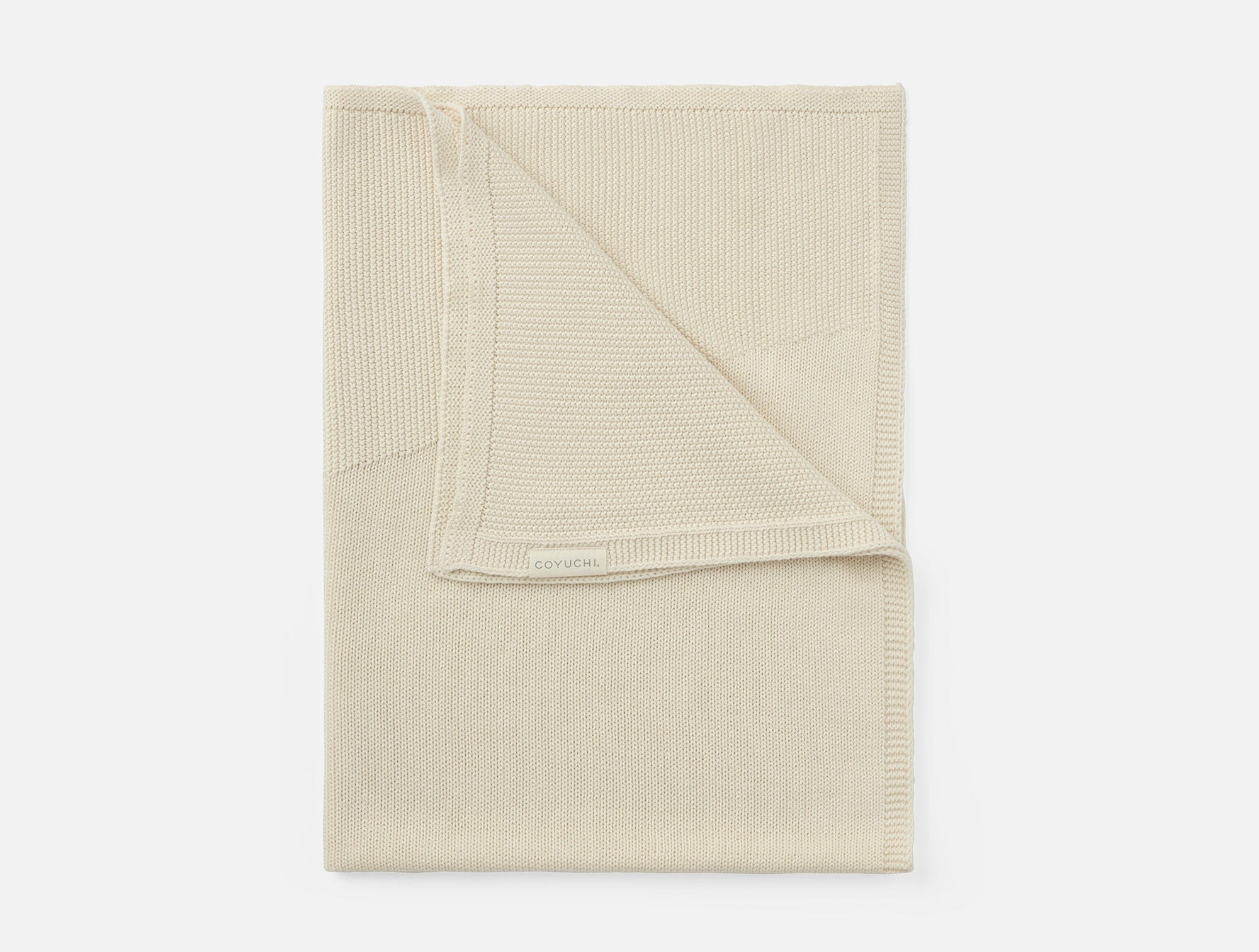 Arroyo Organic Knit Baby Blanket - Coyuchi 