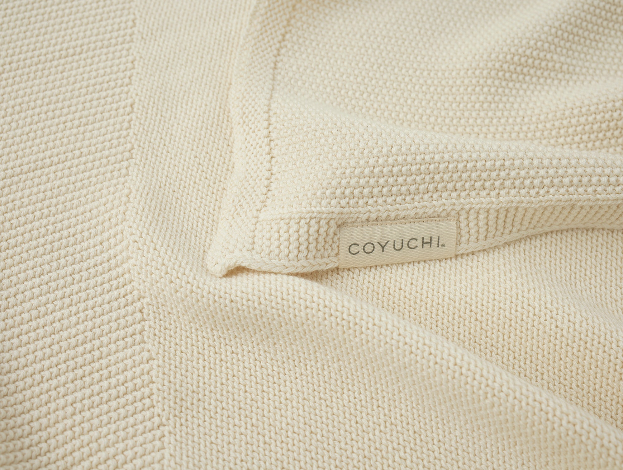 Arroyo Organic Knit Baby Blanket - Coyuchi 