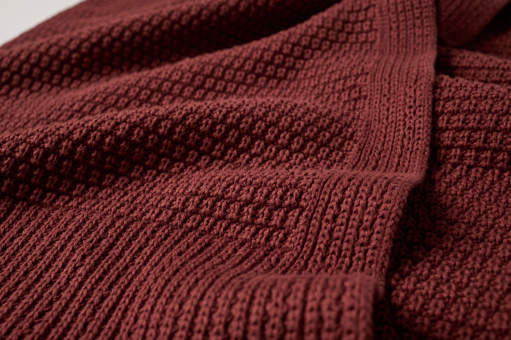 Avalon Organic Knit Throw 