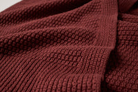 Avalon Organic Knit Throw 