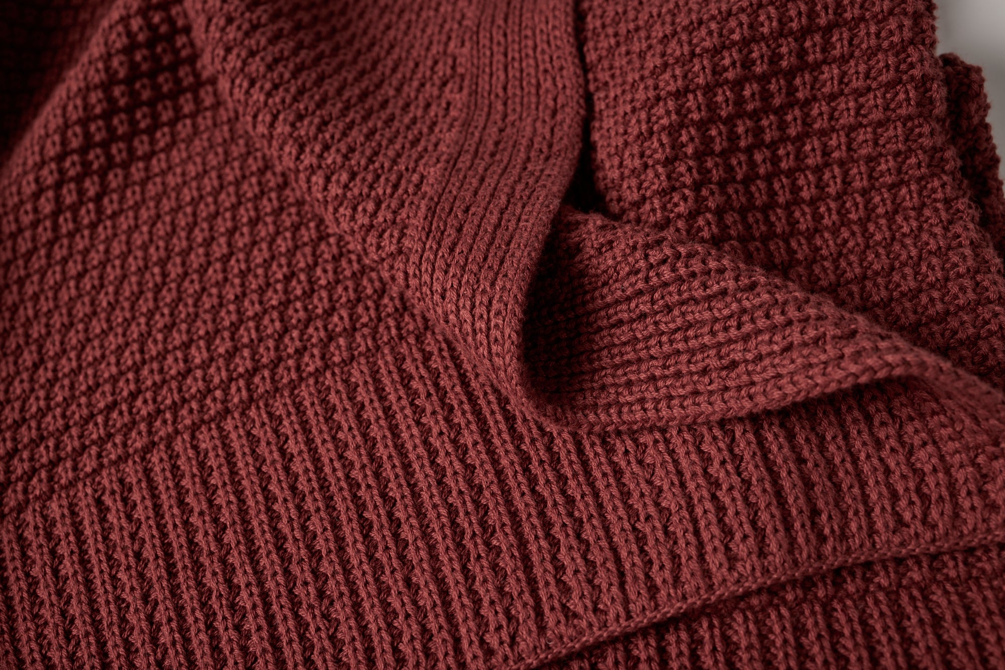 Avalon Organic Knit Throw 