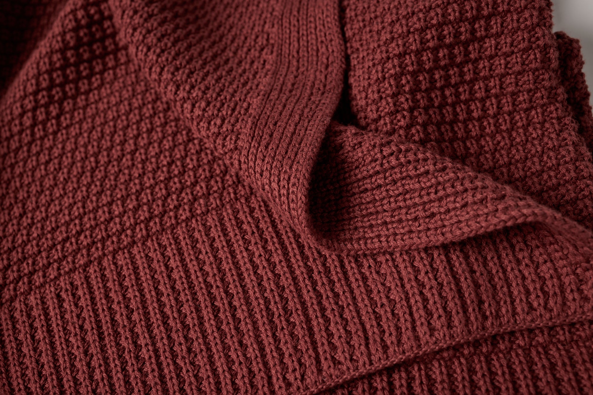 Avalon Organic Knit Throw 