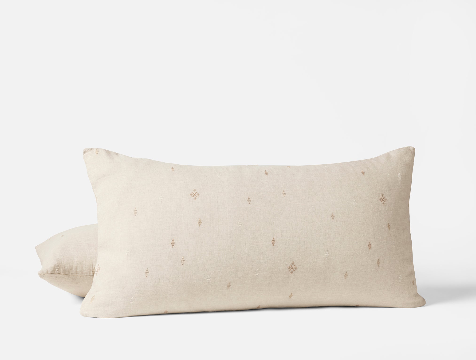 Coyuchi Cambria Embroidered Linen Sham