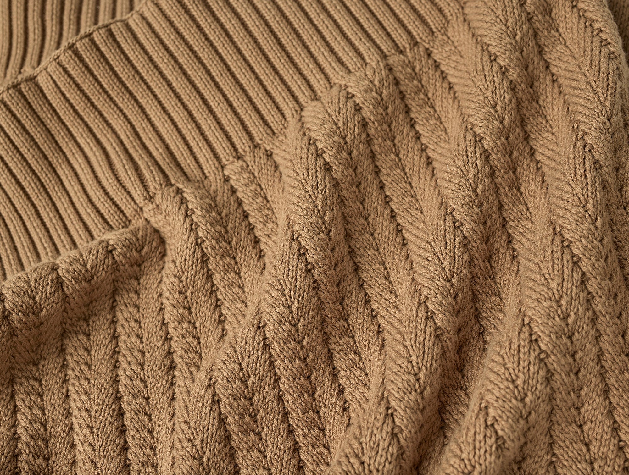 Casa Loma Organic Knit Throw 