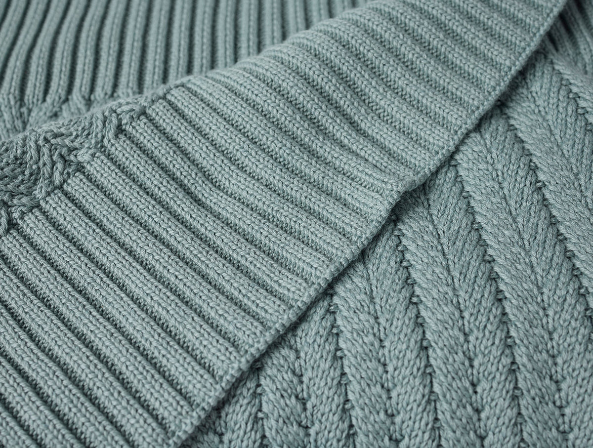 Casa Loma Organic Knit Throw - Renewed