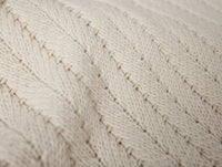 Casa Loma Organic Knit Throw 