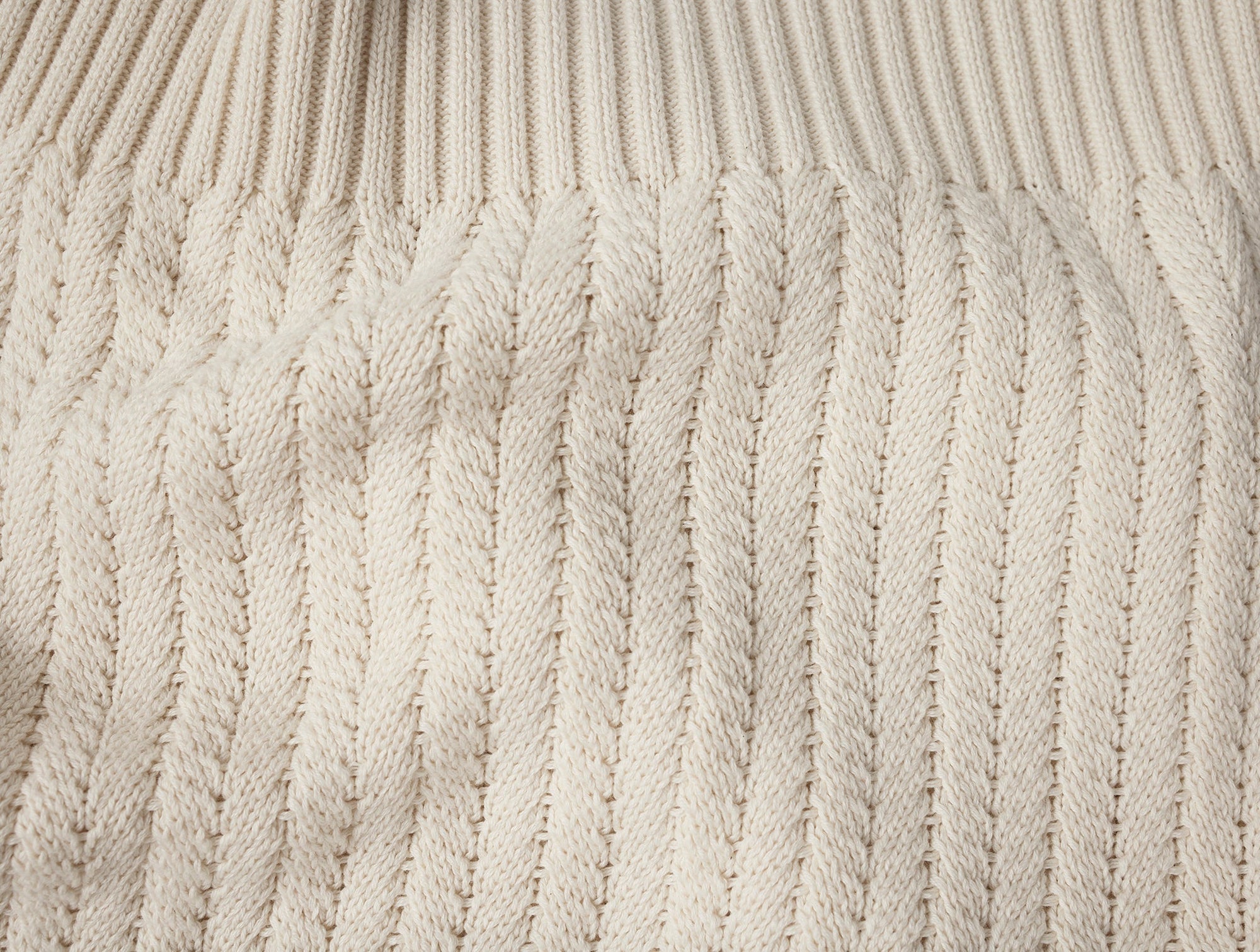 Casa Loma Organic Knit Throw 