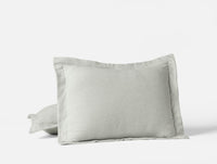 Cloud Brushed™ Organic Flannel Heather Texture Sham